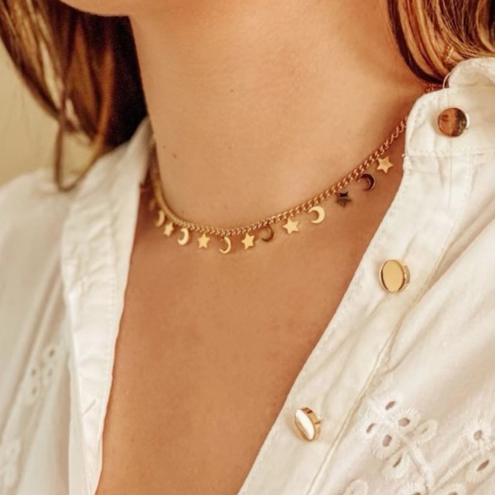 Moon & Star necklace